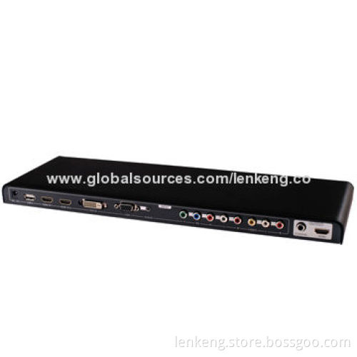 All to HDMI Converter, VGA to HDMI, DVI to HDMI, AV to HDMI, USB to HDMI, with 1080P Scaler